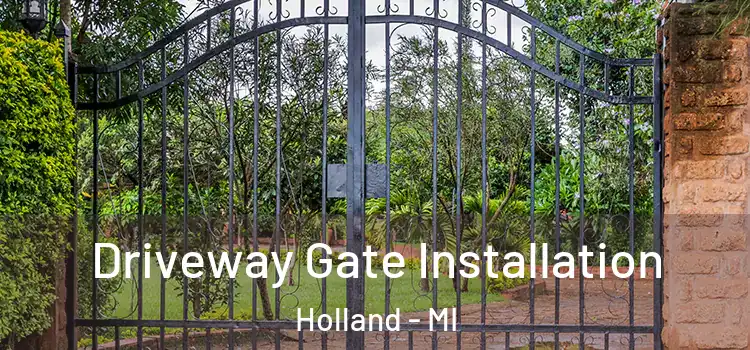 Driveway Gate Installation Holland - MI