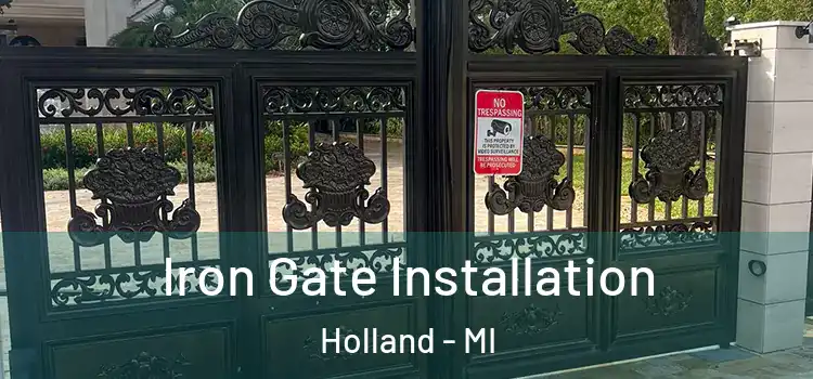 Iron Gate Installation Holland - MI